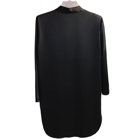 French Designer La Soie Silk Shirt Dress S - Picture 2 of 2